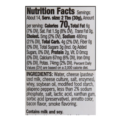 Braswell's Bacon Jalapeno Cheese Dip Braswell's Bacon Jalapeno Cheese Dip