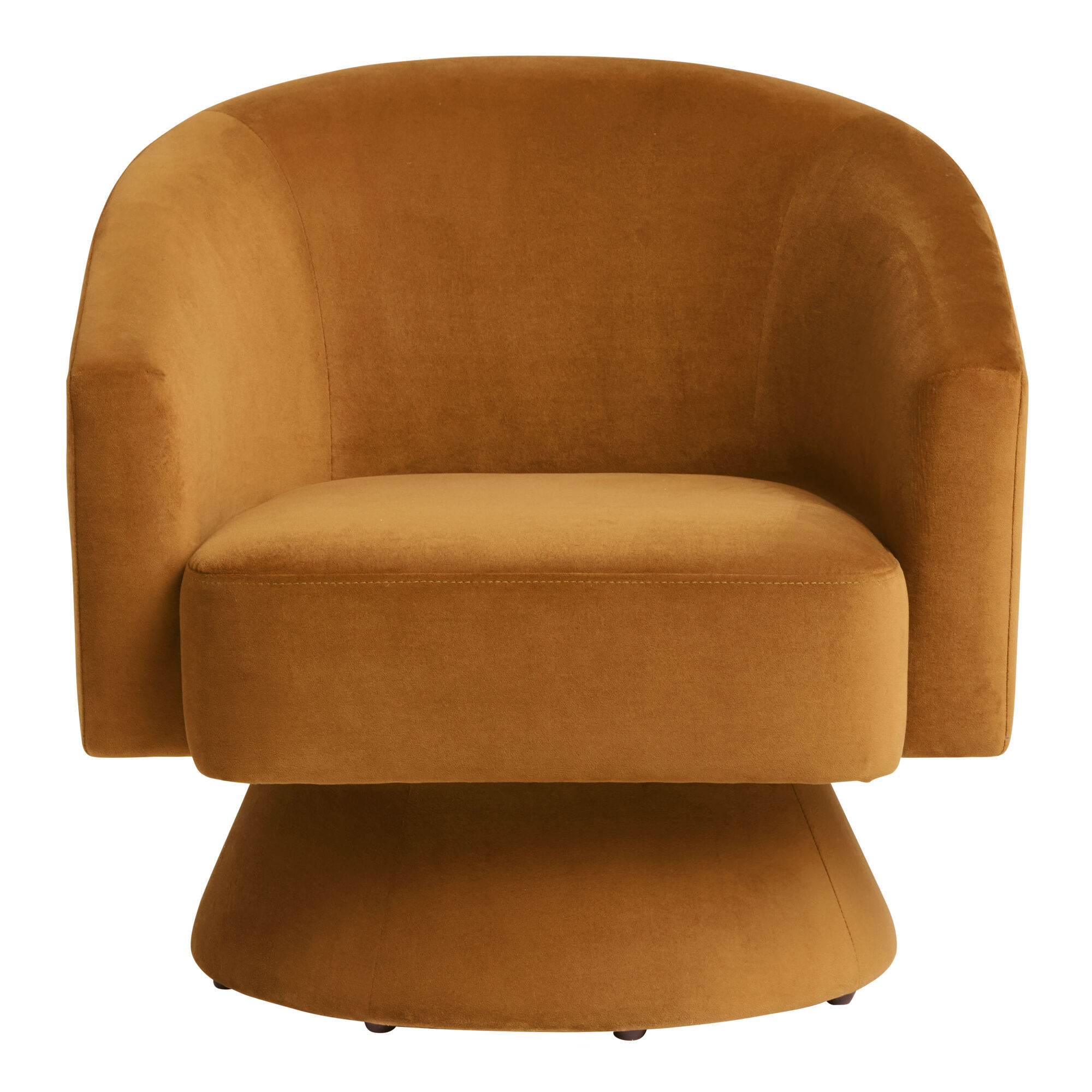 Velvet swivel chair outlet