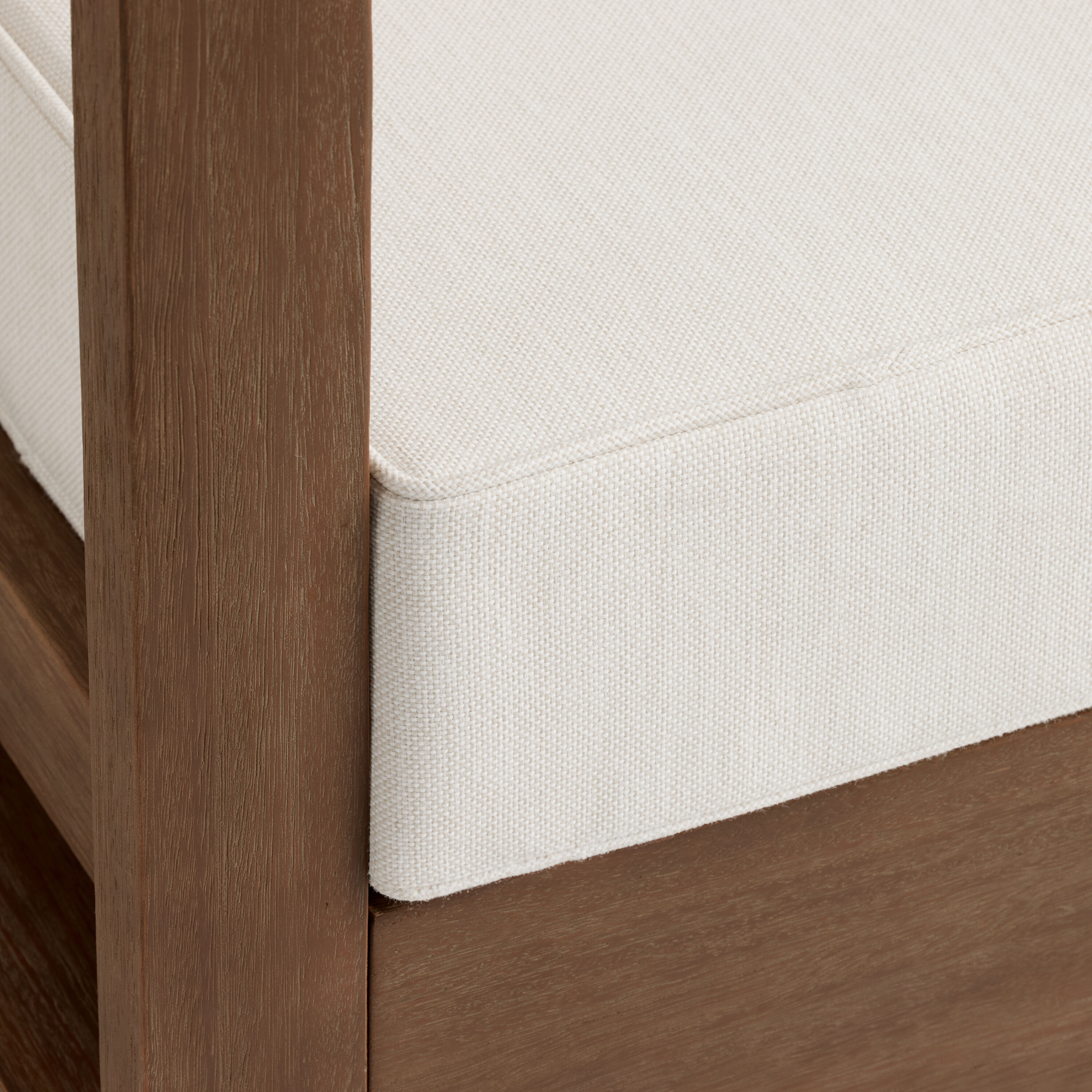 Segovia Light Brown Eucalyptus Outdoor Swivel Chair image number 4