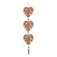 Ceramic Monstera Leaf Wall Hanging Collection image number 2