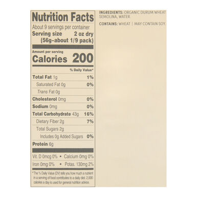 World Market® Organic Penne Pasta Set of 2 World Market® Organic Penne Pasta Set of 2