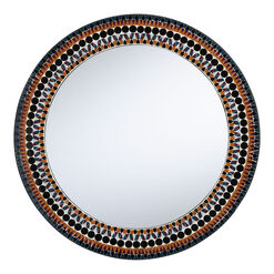 Nidi Round Mosaic Wall Mirror
