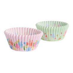 Spring Floral Cupcake Liners 50 Count