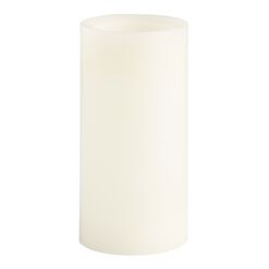 3x6 Ivory Flameless LED Pillar Candle