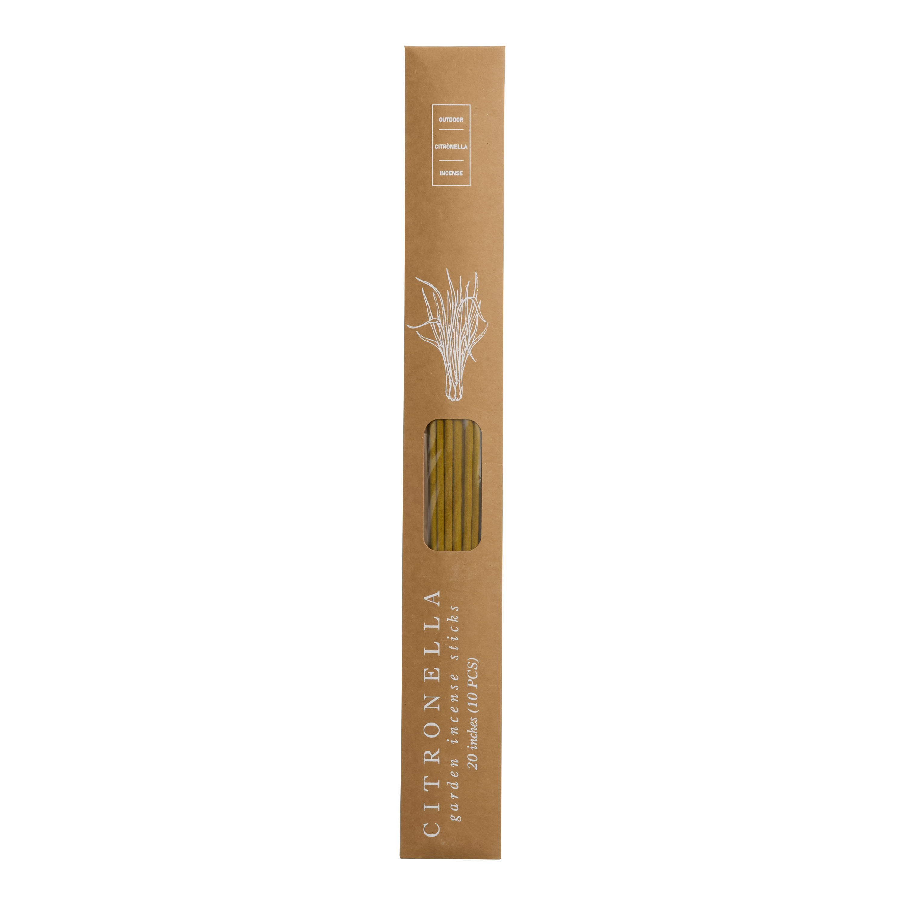 Citronella Outdoor Incense 10 Pack image number 0