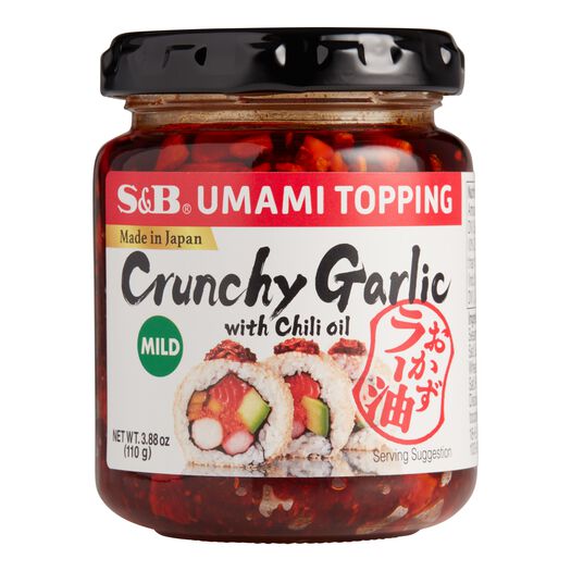 S&B Crunchy Garlic with Chili Oil Umami Topping