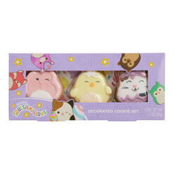Squishmallows Decorated Butter Cookies 3 Count