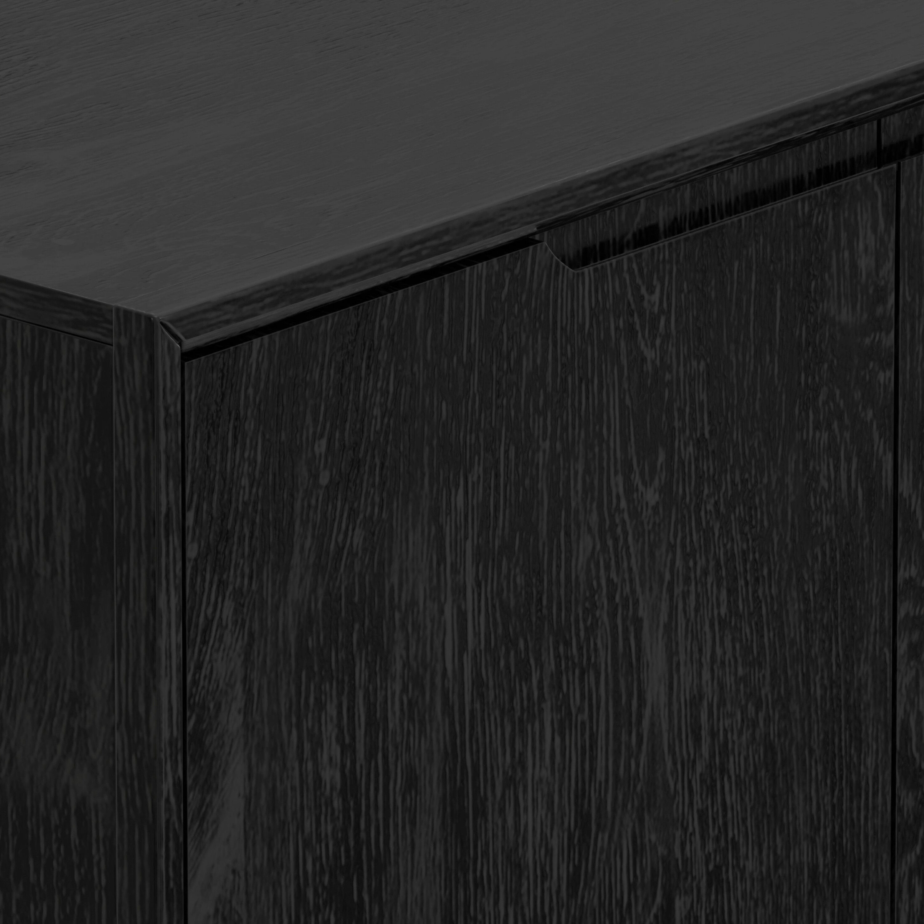 Solebay Black Wood Buffet image number 4