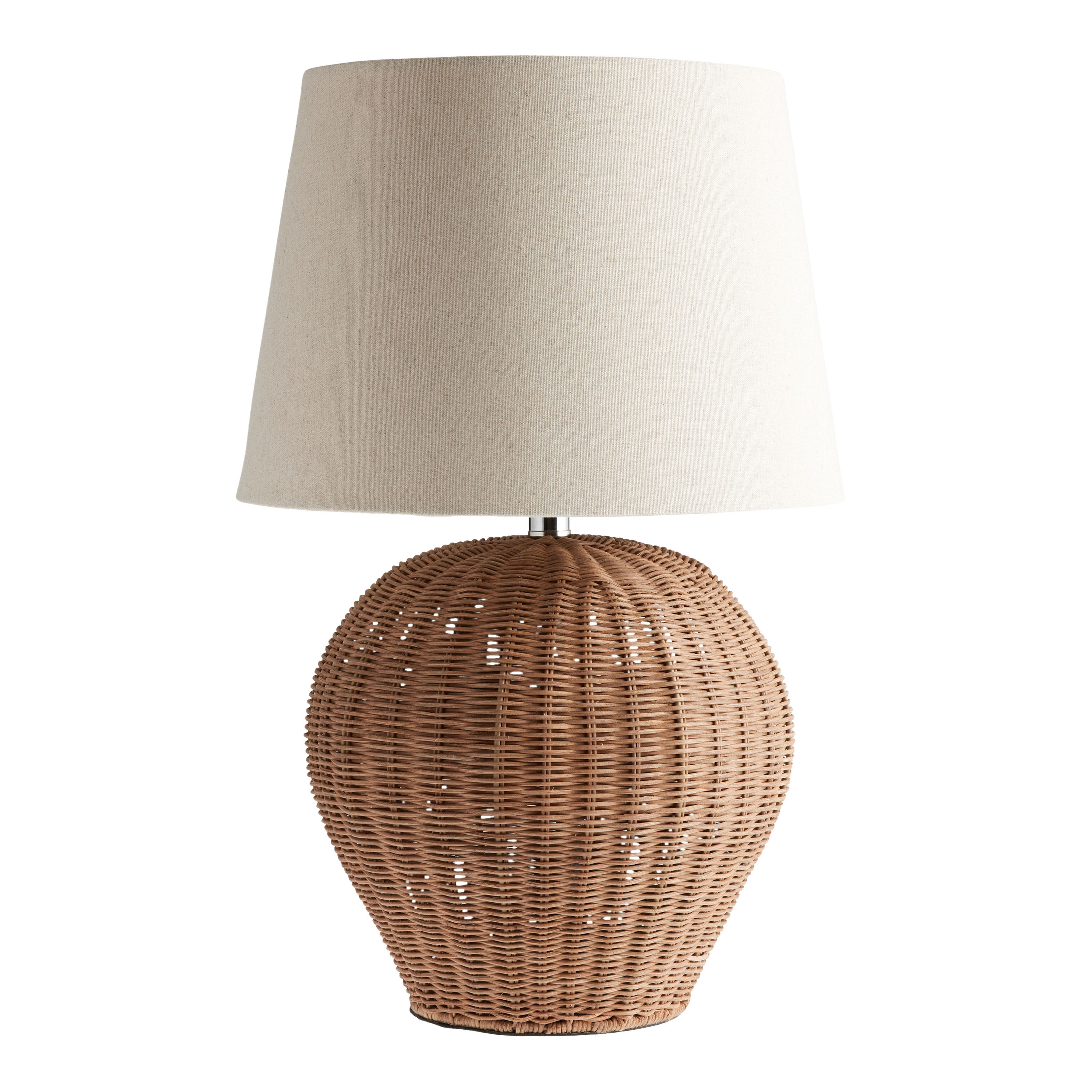 Vase lamp base outlet