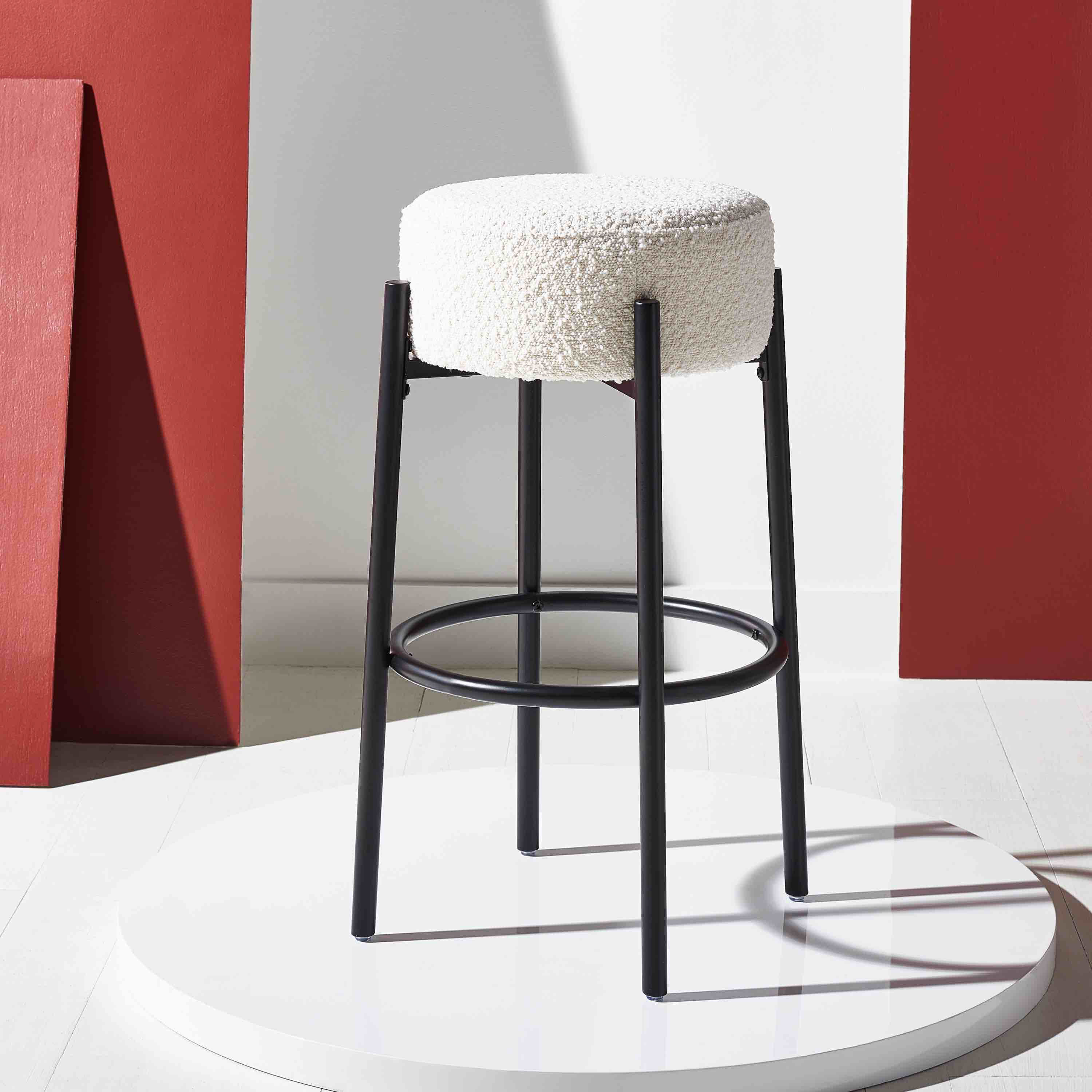 Backless upholstered counter stools deals