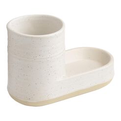 Tipton Ivory Speckled Ceramic Kitchenware Collection