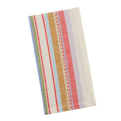 Multicolor Dobby Stripe Napkin Set of 4