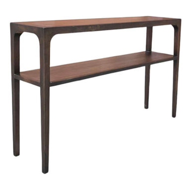 Indio Reclaimed Pine Console Table with Shelf Indio Reclaimed Pine Console Table with Shelf