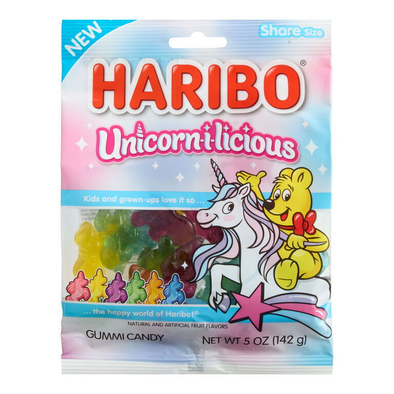 Haribo Unicorn-i-licious Gummy Candy image number 1