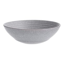 Ash Satin Gray Speckled Bowl