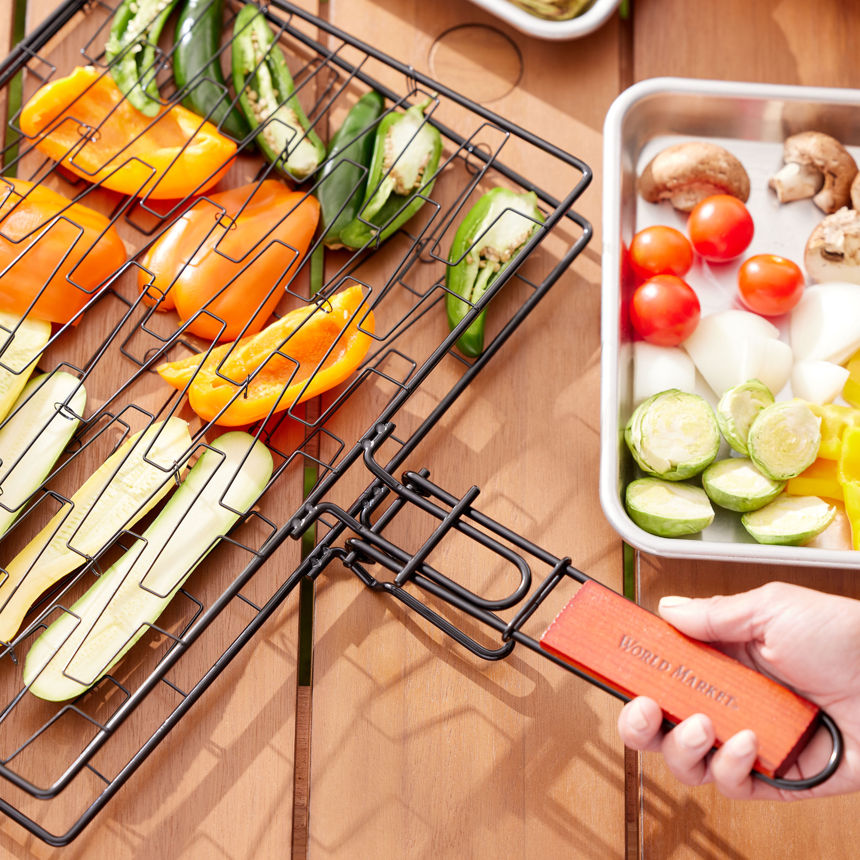 Flexible grilling basket online