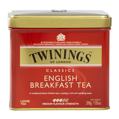 Twinings English Breakfast Loose Leaf Tea Tin Twinings English Breakfast Loose Leaf Tea Tin