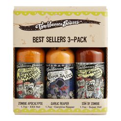 Torchbearer Bestsellers Mini Hot Sauce Gift Set 3 Pack