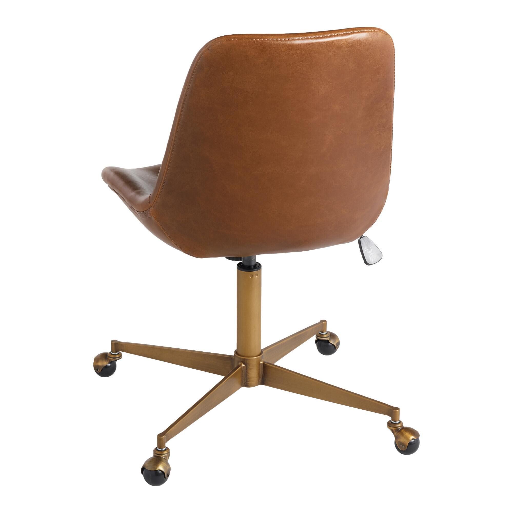 World market white swivel chair sales
