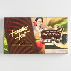 Hawaiian Host Dark Chocolate Alohamacs Box