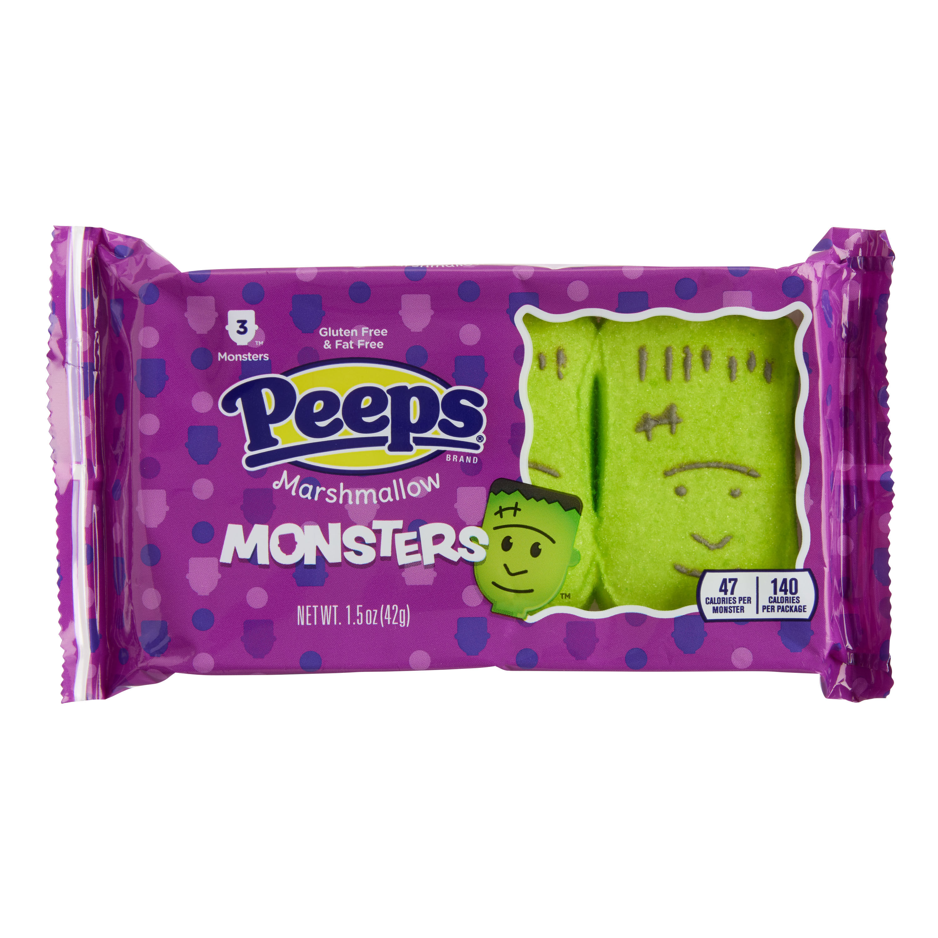 3 Pack Peeps Marshmallow Monsters Set Of 4 image number 0