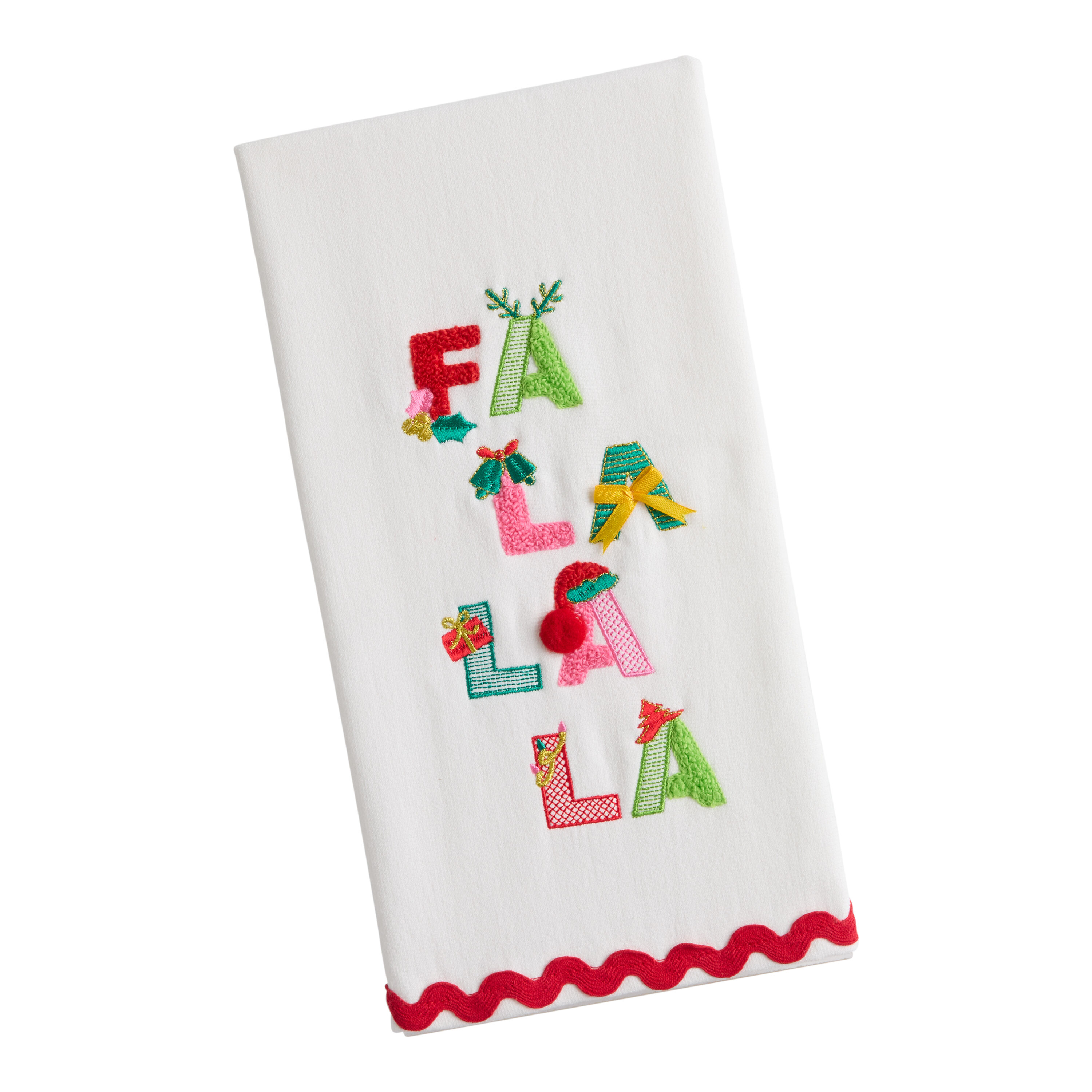 Multicolor Fa La La Hand Towel image number 0