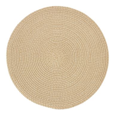 Round Oatmeal Braided Placemats Round Oatmeal Braided Placemats