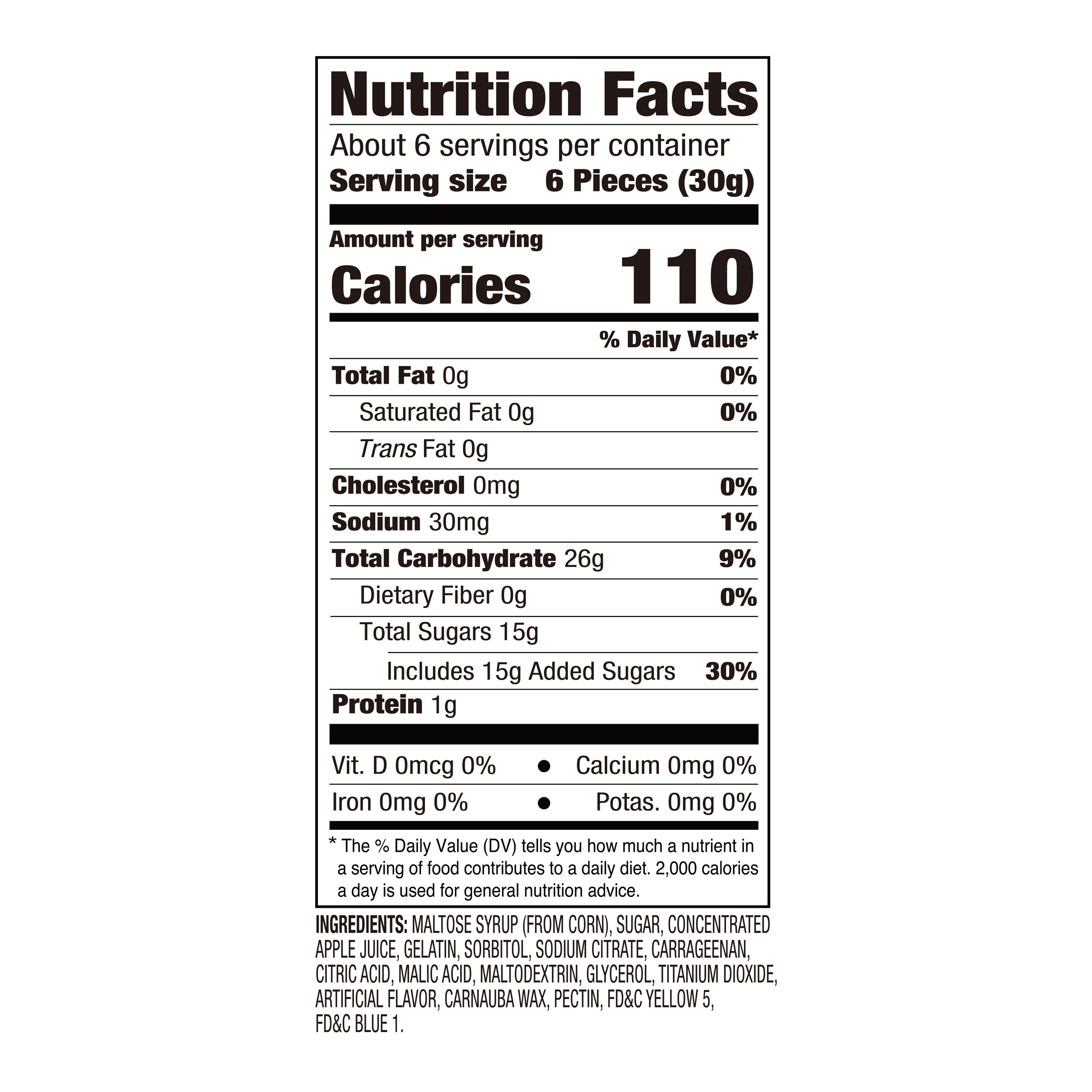 Amos Peelerz Christmas Tree Gummy Candy image number 1