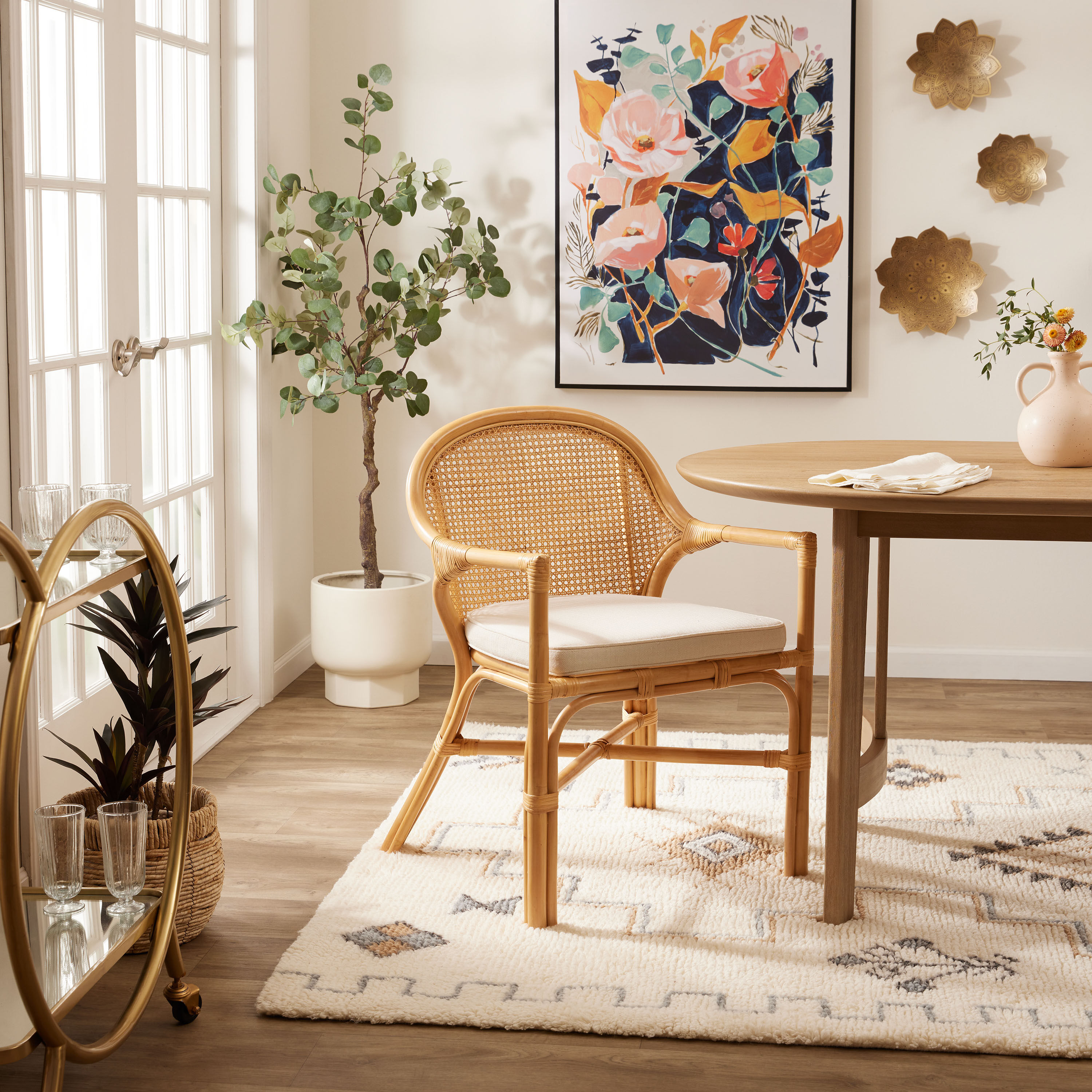 World market cane chair sales