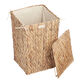 Willa Natural Hyacinth Laundry Hamper with Liner image number 2