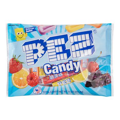 Pez Assorted Fruit Candy Refills Bag Pez Assorted Fruit Candy Refills Bag