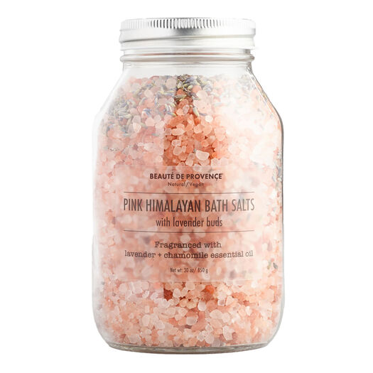 Pink Himalayan Lavender and Chamomile Bath Salts
