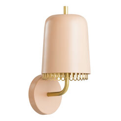 Kuli Pink And Gold Metal Wall Sconce