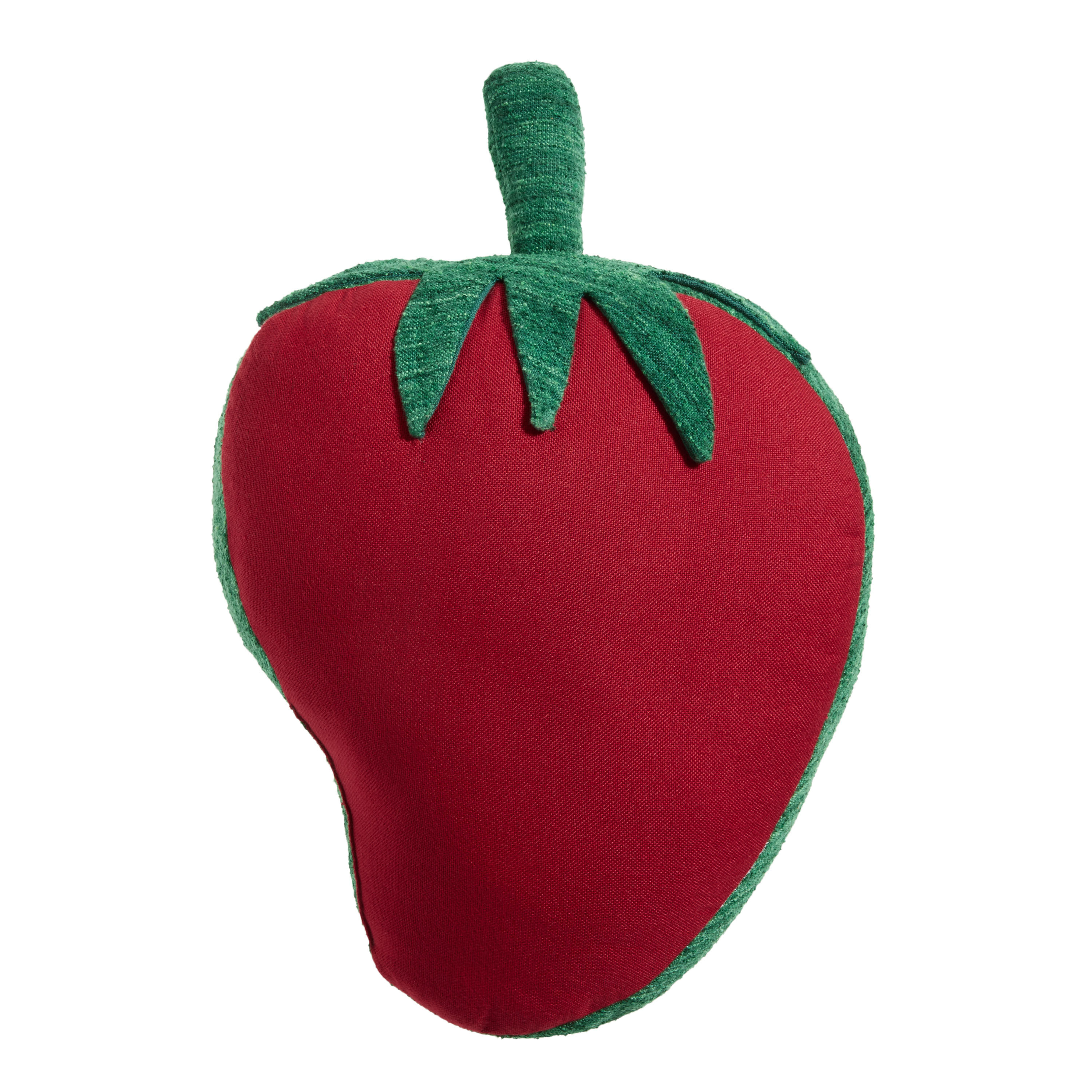 Red Strawberry Shaped Indoor Outdoor Floor Cushion image number 2