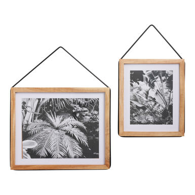 Natural Neem Wood Hanging Wall Picture Frame Natural Neem Wood Hanging Wall Picture Frame