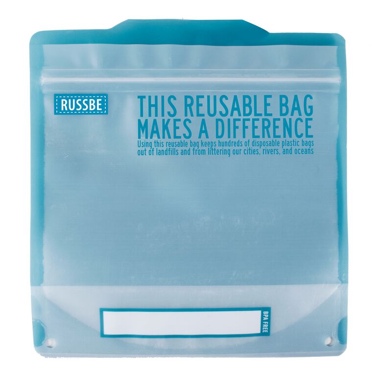 Russbe Reusable Freezer Gallon Bags 8 Pack - World Market