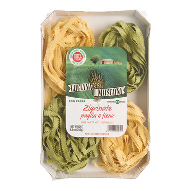 Luciana Mosconi Zigrinate Spinach Egg Pasta Luciana Mosconi Zigrinate Spinach Egg Pasta