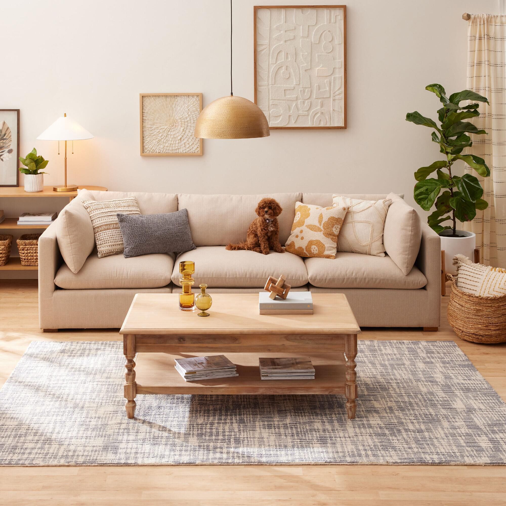 Pillow top sectional couch store