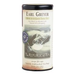 The Republic Of Tea Earl Greyer Tea 50 Count