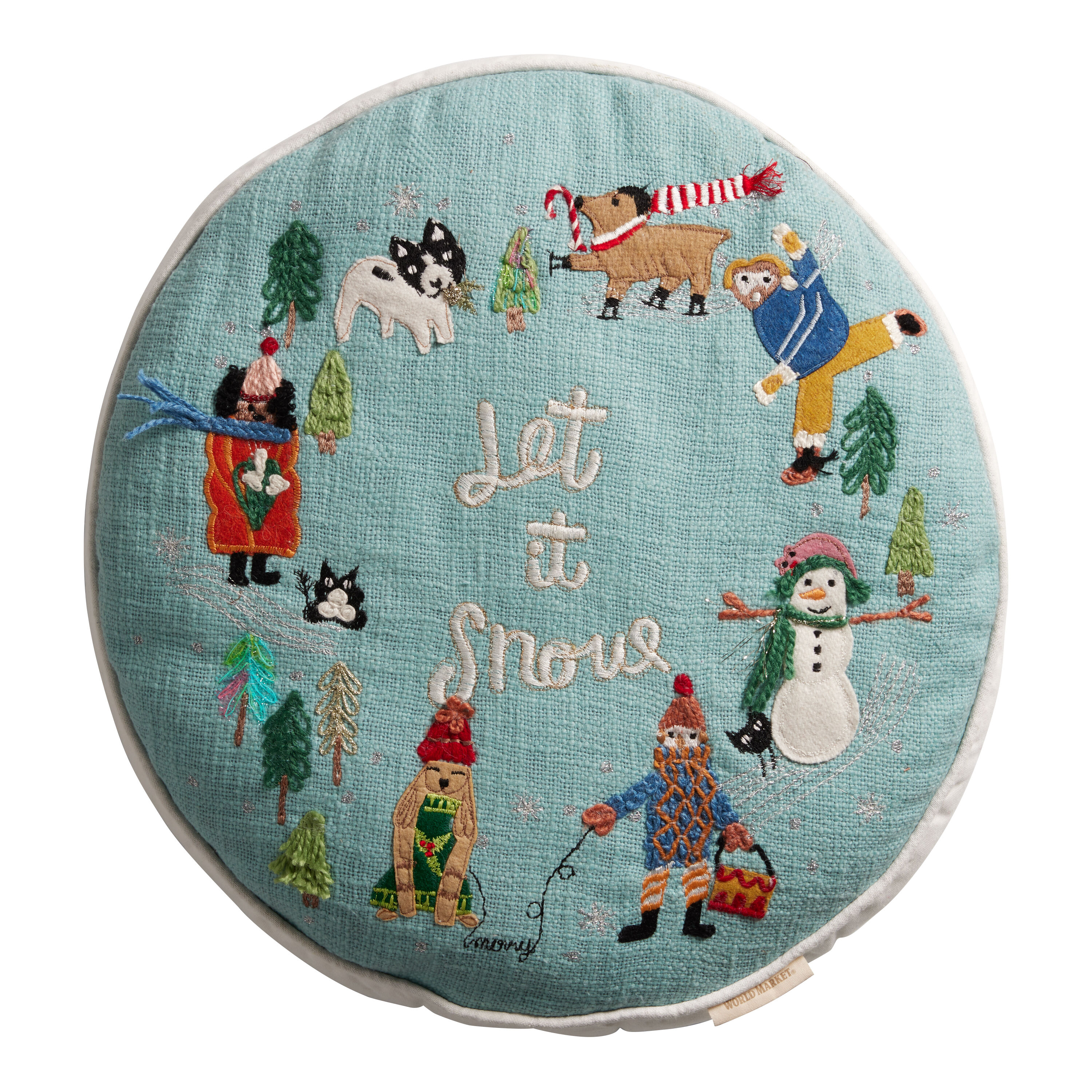 World market christmas pillows sale