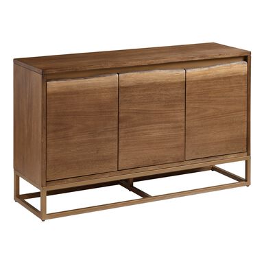Sloan Caramel Live Edge Wood Sideboard Sloan Caramel Live Edge Wood Sideboard