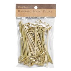 Bamboo Knot Picks or Skewers