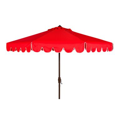Scalloped 9 Foot Tilting Patio Umbrella Scalloped 9 Foot Tilting Patio Umbrella