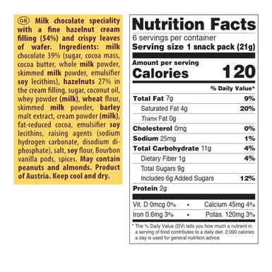 Loacker Tortina Original Milk Chocolate Wafer Cookies Loacker Tortina Original Milk Chocolate Wafer Cookies