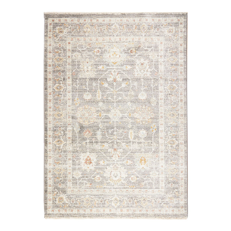 Umbria Traditional Style Border Area Rug image number 1