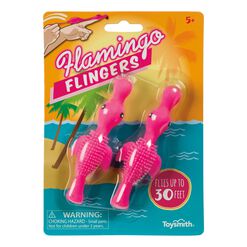 2 Pack Toysmith Flamingo Flingers Set of 2
