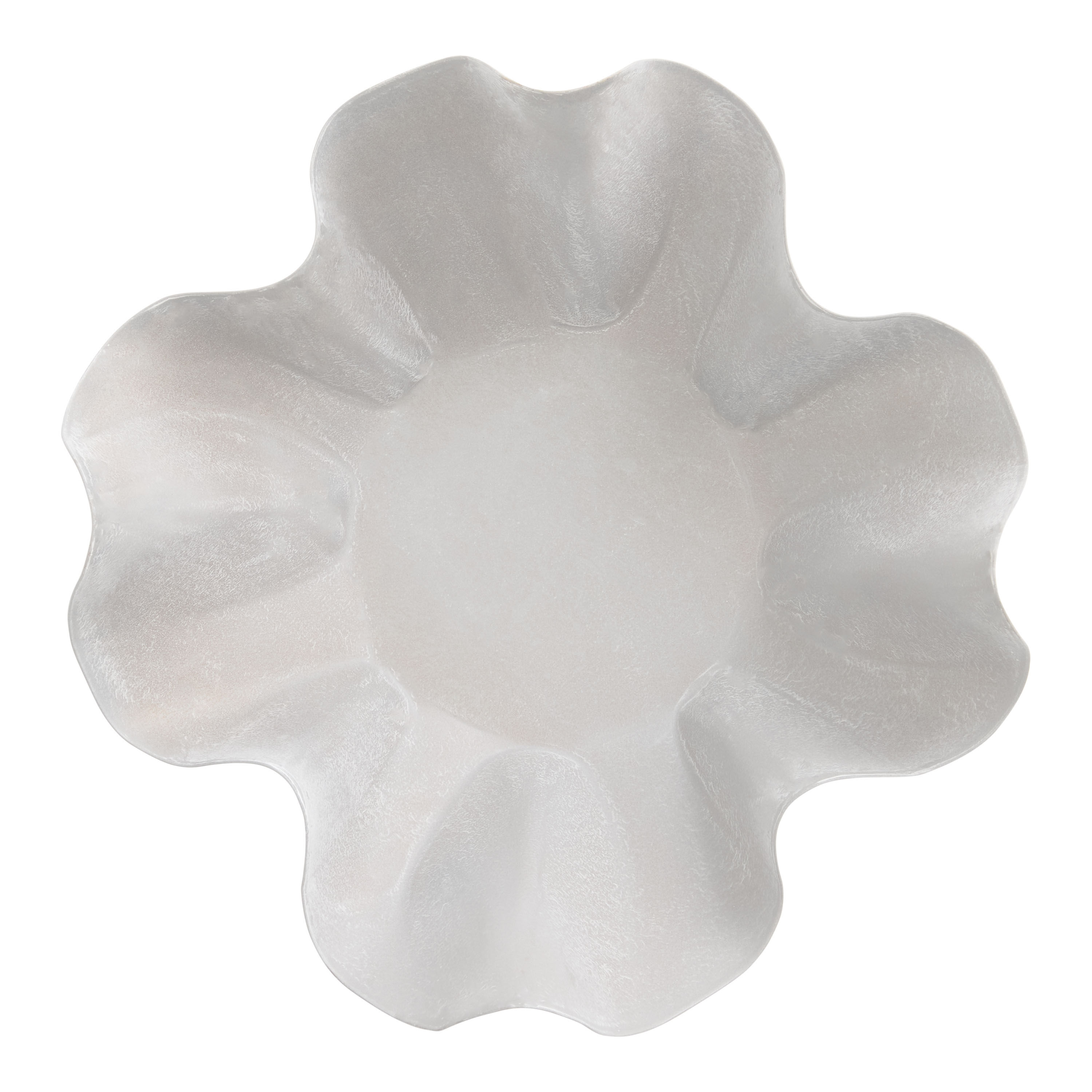 Galvanized Metal Clam Planter Tray image number 1