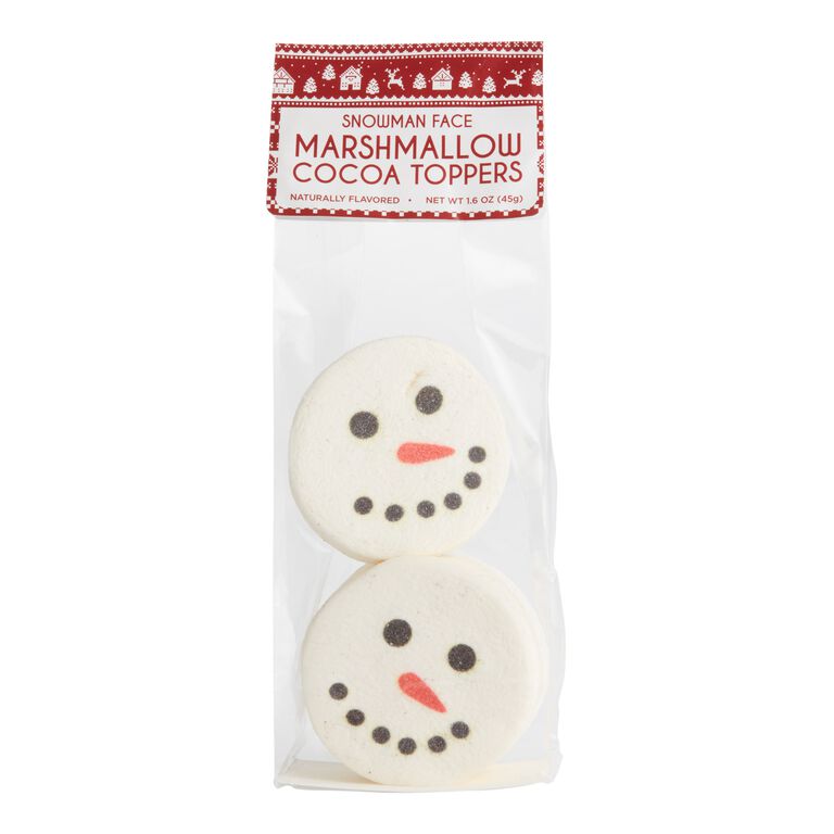 Snowman Marshmallow Hot Chocolate Toppers – Kimmie's Kandies