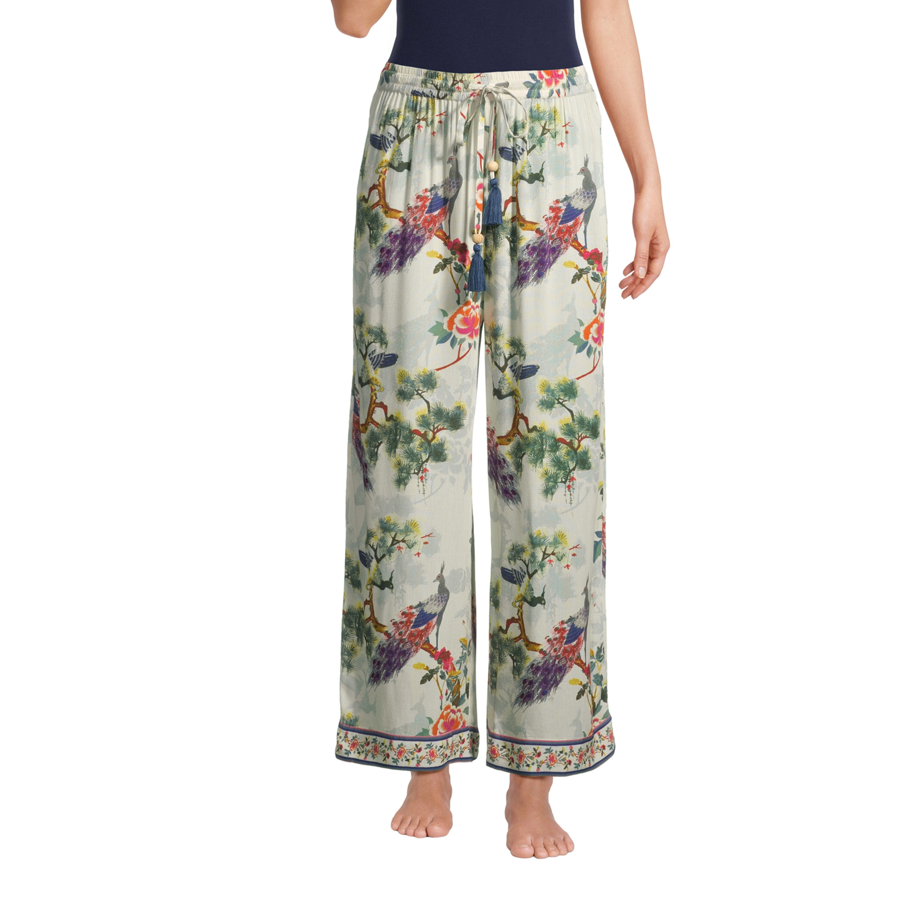 Miyake Multicolor Bird And Botanical Pajama Collection World Market