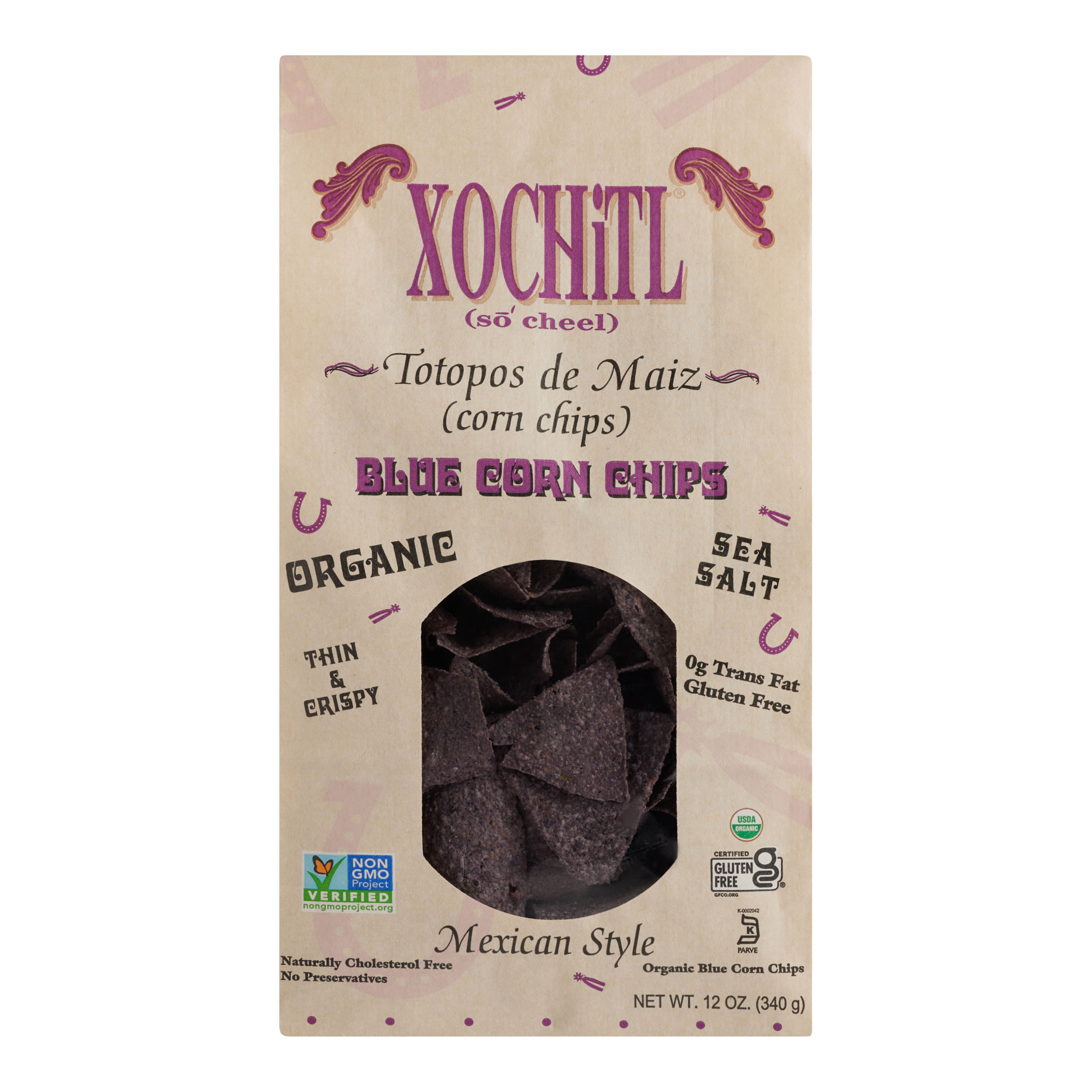 Xochitl Organic Totopos De Maiz Blue Corn Tortilla Chips World Market